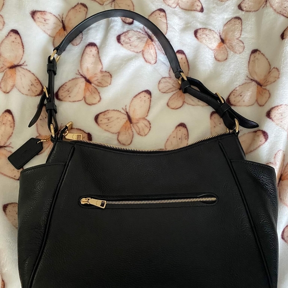 Coach Purse, Black- lightly used - Picture 6 of 8